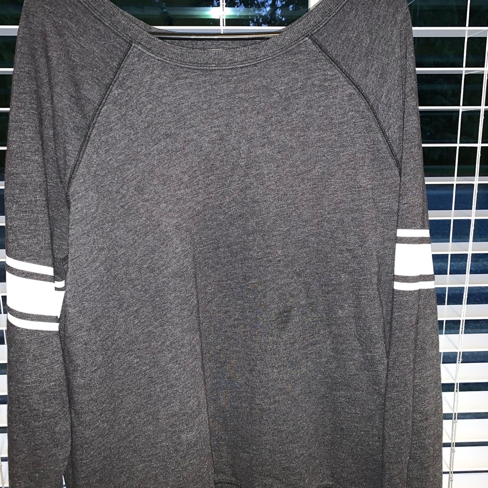 Grey oversized sweater